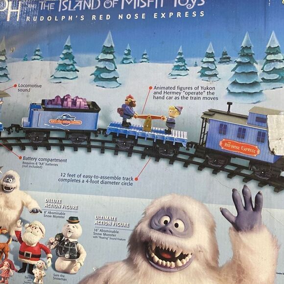 Rudolph Red Nose Express Train REPLACEMENT CABOOSE CAR ONLY 1 Piece - Picture 4 of 6